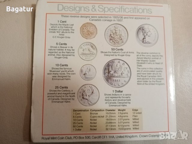 Сет Канада Proof монети с документ, 1983,гланц, снимка 7 - Нумизматика и бонистика - 43383323