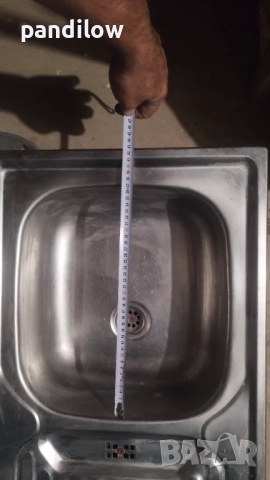 Две мивка за кухня малка и голяма с оцедник и една за баня, снимка 3 - Мивки - 51222467