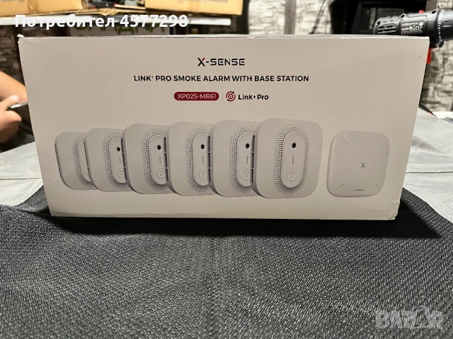 X-SENSE XP02S-MR61 Безжичен мрежов детектор за дим WLAN пожарна аларма