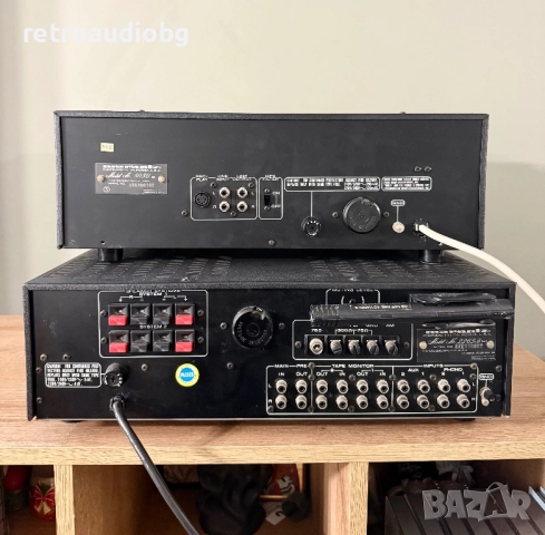 🔉ТОП Колекционерски ретро сет MARANTZ - ресивър Marantz 2265B + триглав дек Marantz 5030 + грамофон, снимка 6 - Аудиосистеми - 52457972