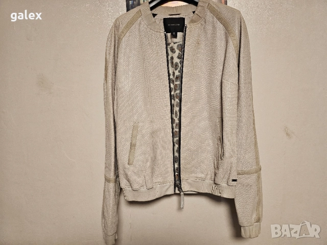 Кожен бомбер Maison Scoch