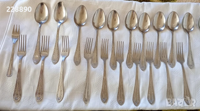 Вилици и лъжици П.Денев, снимка 18 - Прибори за хранене, готвене и сервиране - 53050736