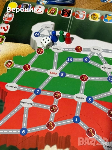 Настолна игра Ваканция в България, снимка 5 - Образователни игри - 52922763