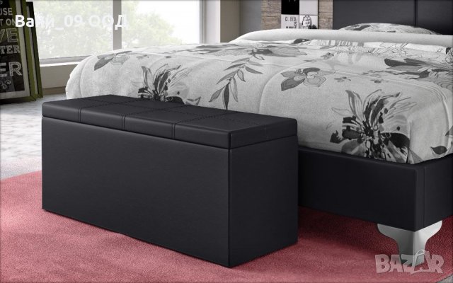 Стабилна кожена табуретка-ракла в 8 цвята, снимка 9 - Дивани и мека мебел - 33315749