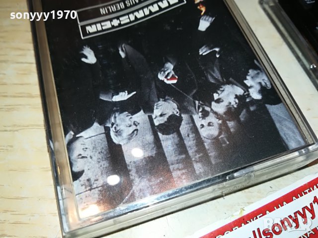 ПОРЪЧАНА-RAMMSTEIN-AUS BERLIN 1906221943, снимка 4 - Аудио касети - 37135308