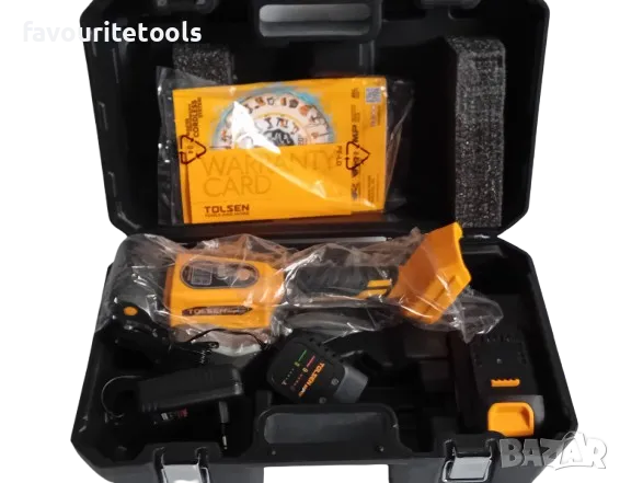 Акумулаторна вибрираща вендуза за плочки Tolsen 20V, снимка 4 - Други инструменти - 49309572