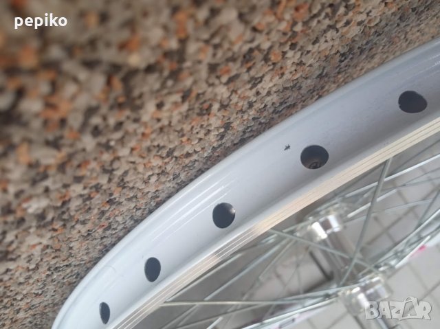 Продавам колела внос от Германия алуминиеви двойностенни капли VAL VE HOLE 20 цола, снимка 6 - Части за велосипеди - 33336942