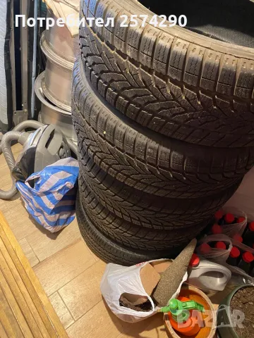 Зимни гуми 225/55 r17, снимка 7 - Гуми и джанти - 48610792