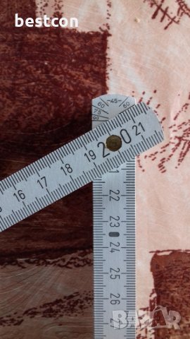 Метър дървен 2м, снимка 3 - Други машини и части - 28695561