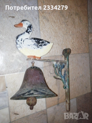 Стари камбани за входна врата, бесетка, двор и, заведение. 