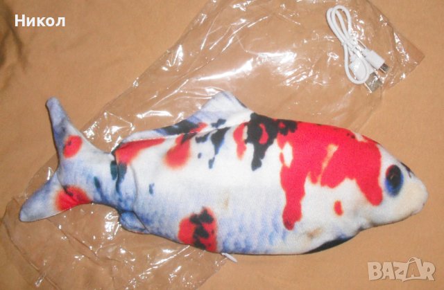 Мърдаща се рибка за котки, 4 вида., снимка 1