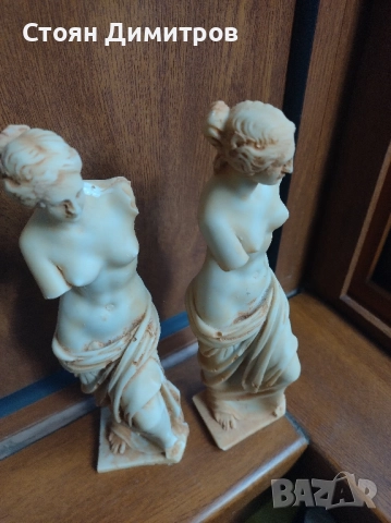 Две статуетки от ТУНИС на Венера Милоска височина 25см,ръчна изработка по оригинал , снимка 2 - Колекции - 51976289