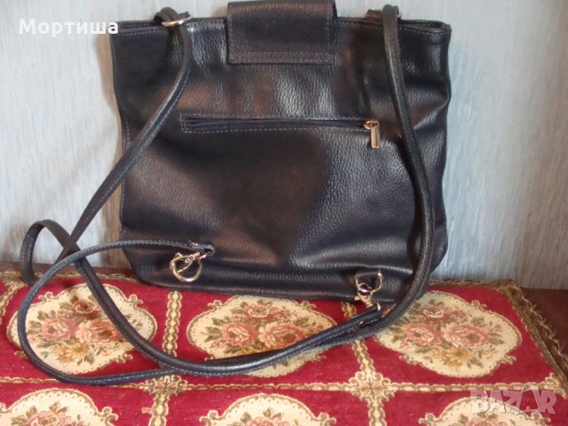  РАЗПРОДАЖБА Италианска чанта естествена кожа , снимка 2 - Чанти - 26940512