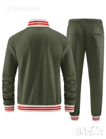 ❄️🧥Мъжки Спортен Комплект – Тъмно синьо , Кралско синьо Армейско зелено ,Черно | STBoutique❄️💥, снимка 10 - Спортни дрехи, екипи - 52079173