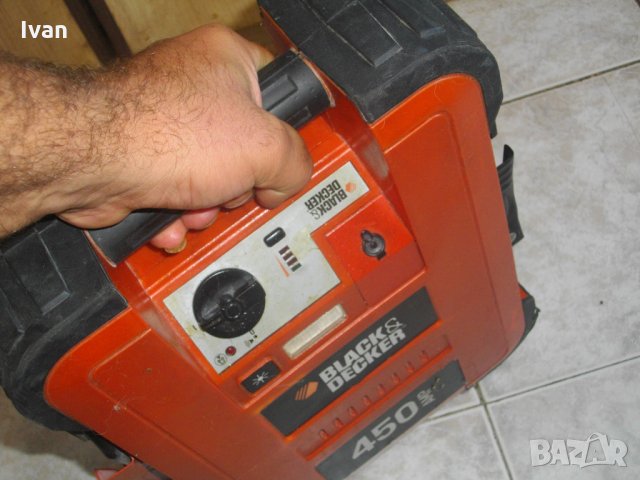 Black Decker-Стартиращо Устройство 12 Волта-450 Ампера-Блек ДекерЗа Автомобил-Лодка, снимка 13 - Други инструменти - 33181419
