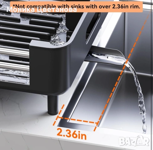 Сушилник за съдове, снимка 8 - Сушилници - 53161350