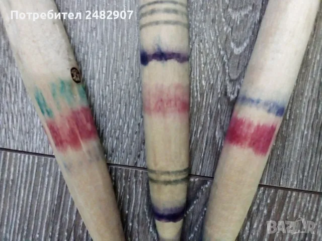 Старо дървено вретено, снимка 4 - Антикварни и старинни предмети - 47643429