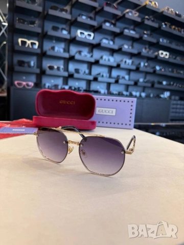 очила с черен обикновен калъф и ув защита gucci , снимка 17 - Слънчеви и диоптрични очила - 52043903