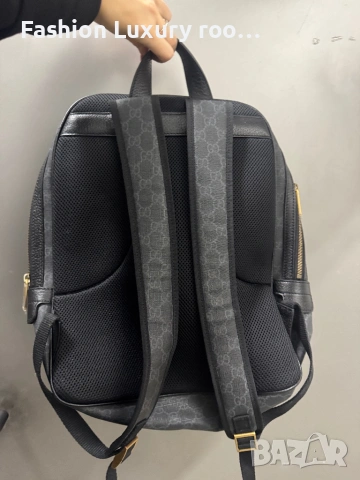 раница от естествена кожа, снимка 3 - Чанти - 29345986