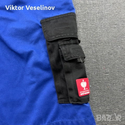 Engelbert Strauss Работни Мъжки Къси Панталони Размер 50 Сини, снимка 2 - Къси панталони - 51493110