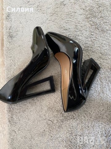 Елегантни лачени обувки, снимка 7 - Дамски обувки на ток - 28489103