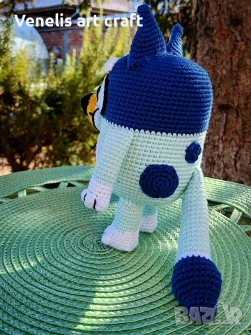 Плетена играчка Блуи / Bluey , снимка 3 - Играчки за стая - 53226266