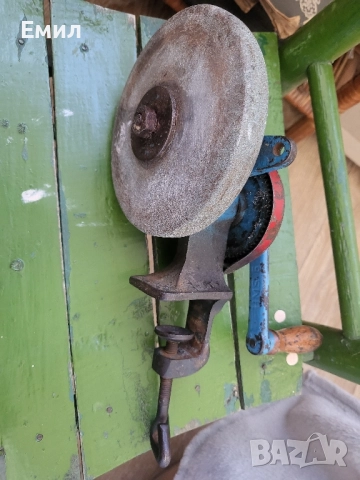 Стар ръчен шмиргел точило VENUSBERG, снимка 3 - Колекции - 52423815