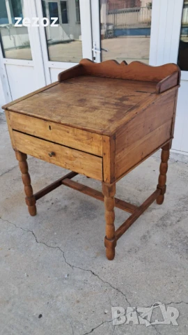 Антикварно бюро масив, снимка 3 - Бюра - 50819359