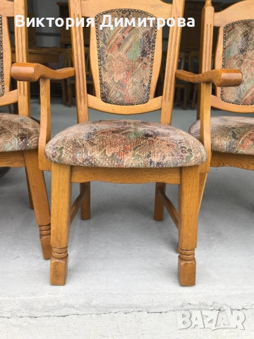 Комплект от 5 трапезни стола , снимка 6 - Столове - 52879075