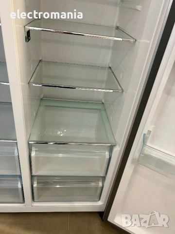 хладилник с фризер Side by Side Haier HRF-521DS6, снимка 7 - Хладилници - 53467550