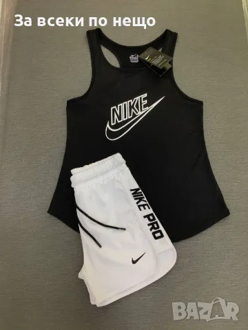 Nike Дамски Летен Комплект👚🩳Дамски Къс Екип Найк - Налични Различни цветове Код LFS443, снимка 5 - Спортни екипи - 49882595