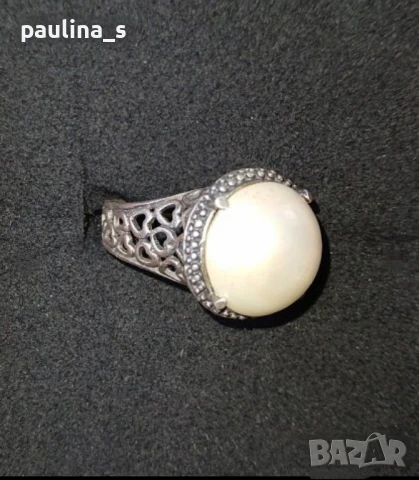 Винтидж / Антика / Стари сребърни пръстени , снимка 18 - Пръстени - 45914701