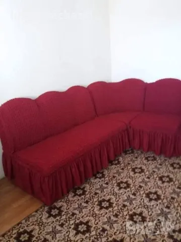 Калъфи за кухненски ъгъл от 3 части, снимка 3 - Покривки за легло - 48450272