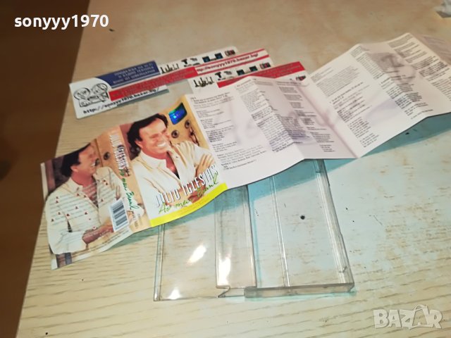 JULIO IGLESIAS-ORIGINAL TAPE 1205231324, снимка 2 - Аудио касети - 40677908