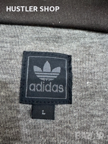 Мъжко горнище VINTAGE 90s ADIDAS Track Jacket. Размер L, снимка 4 - Спортни дрехи, екипи - 52940514