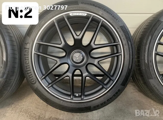 Оригинални джанти Мерцедес ГЛЕ 53 АМГ Mercedes GLE 63 AMG BRABUS V167, снимка 5 - Гуми и джанти - 48787898