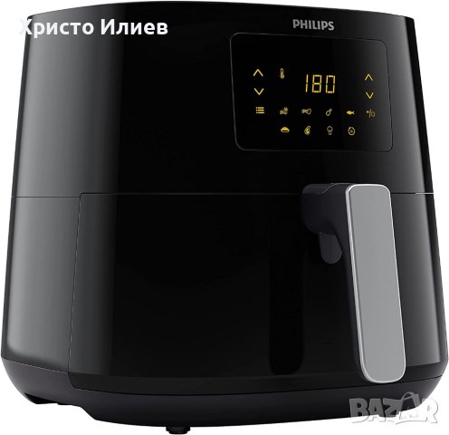 Philips Air fryer XL - 6,2 л, 1,2 кг ЕЪР ФРАЙЪР фритюрник с горещ въздух без мазнина 2000 W , снимка 2 - Фритюрници - 40650652