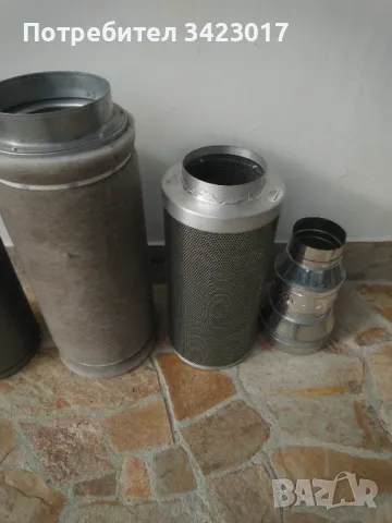 Карбонови филтри за пречистване на въздух, снимка 2 - Други машини и части - 48987605