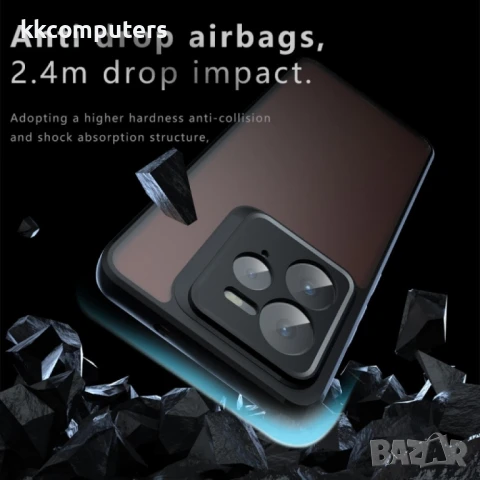 Realme GT 7 Pro 5G Удароустойчив PC + TPU Калъф и Протектор, снимка 4 - Калъфи, кейсове - 50847109