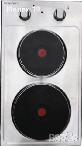 Плот за вграждане Laurus LKF30, 3500W, 2 бързонагряващи зони 1500W , снимка 2 - Котлони - 38295890