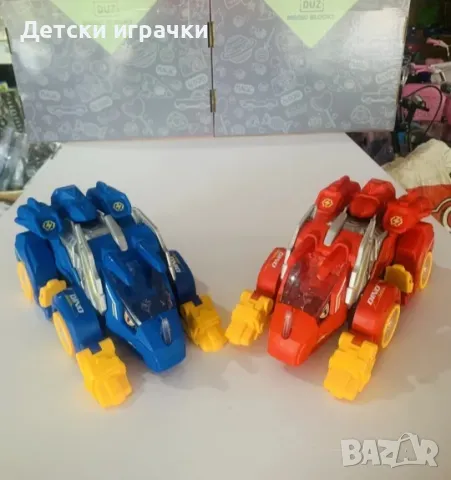 Динозавър кола трансфомер светлини и звуци на батерии , снимка 9 - Коли, камиони, мотори, писти - 48546877