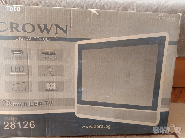 Телевизор Crown 28''