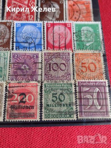 Пощенски марки серия ДОЙЧЕ РАЙХ ХИТЛЕР стари редки за колекция - 20569, снимка 9 - Филателия - 36689250