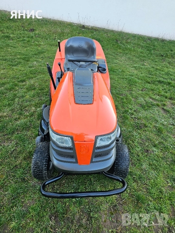 ТРАКТОРНА КОСАЧКА HUSQVARNA 22.КОНЯ. ПЕРФЕКТНА CTH 220 TWIN, снимка 14 - Градинска техника - 52740100