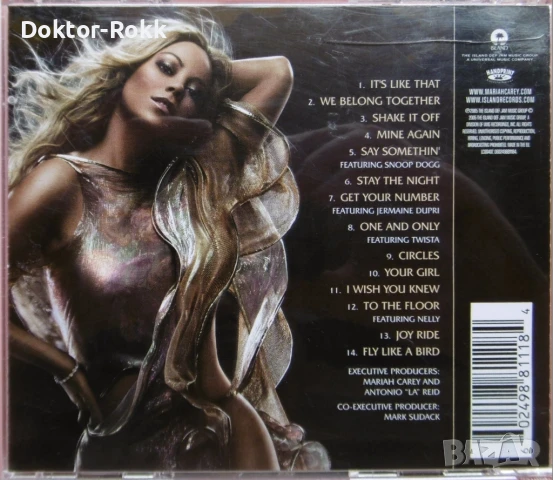 Mariah Carey - CDs - ОРИГИНАЛНИ ИЗДАНИЯ, снимка 6 - CD дискове - 40778084