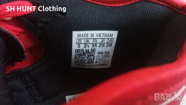 Adidas D.O.N. Issue Little Kid 'Future of Fast Размер EUR 35 / UK 2 1/2 детски маратонки 298-14-S, снимка 16 - Детски маратонки - 52641833