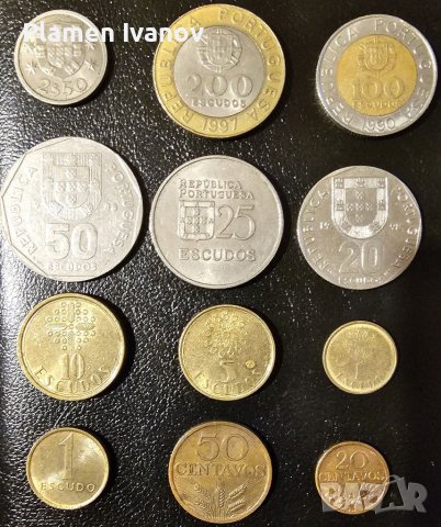 Лот стари монети Португалия