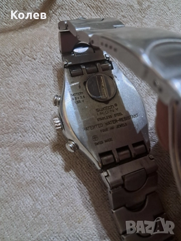 Часовник Swatch Irony , снимка 7 - Мъжки - 51726006