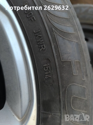 Джанти 16 с гуми за Шкода Октавия, снимка 3 - Гуми и джанти - 52268713