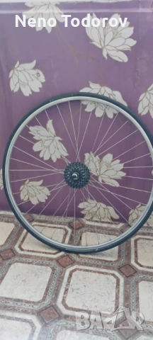 Алум. капли WOLBER 28 цола, френски с главини maillard, снимка 6 - Части за велосипеди - 53590089